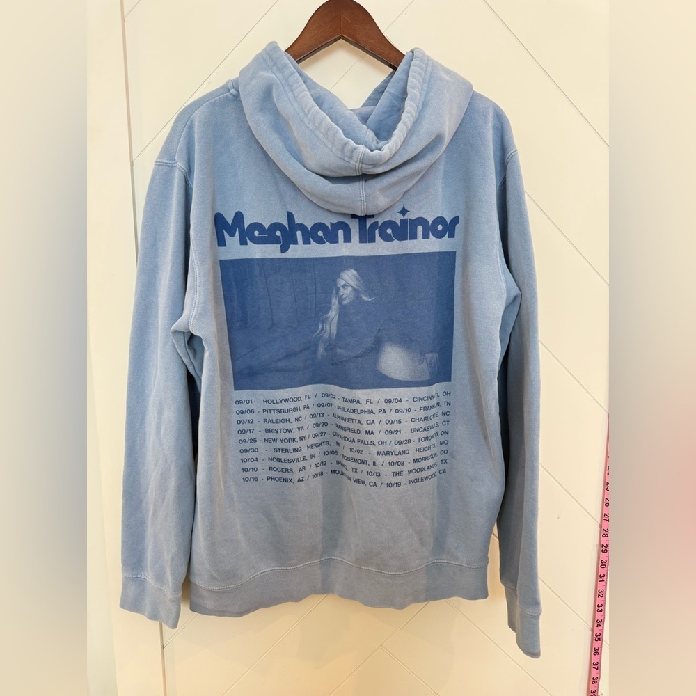 Excellent Condition Meghan Trainor Timeless Tour Merch Concert Hoodie Size: M - Picture 5 of 6